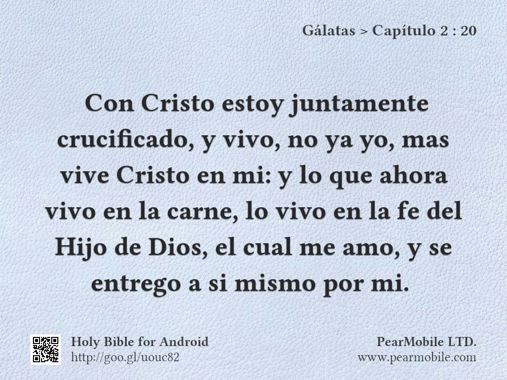 Gálatas, Capítulo 2:20